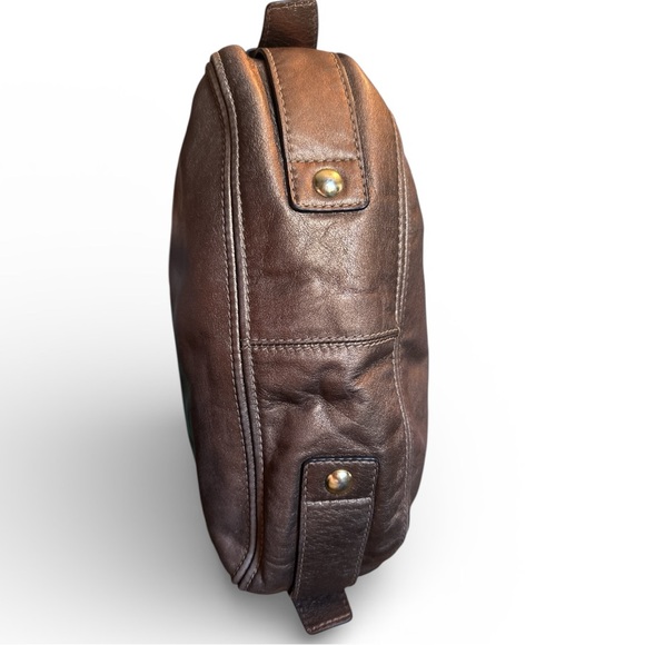 Coach Zoe metallic copper bronze leather hobo bag - Picture 4 of 9